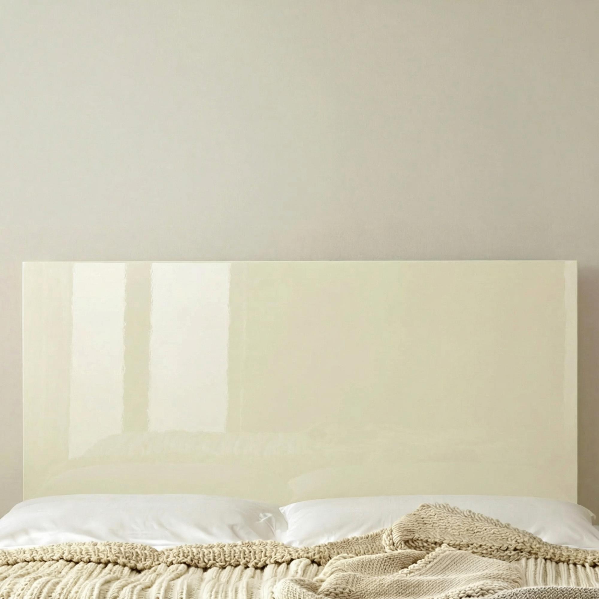 Knightsbridge Headboard - Cream Gloss - Sizes Available
