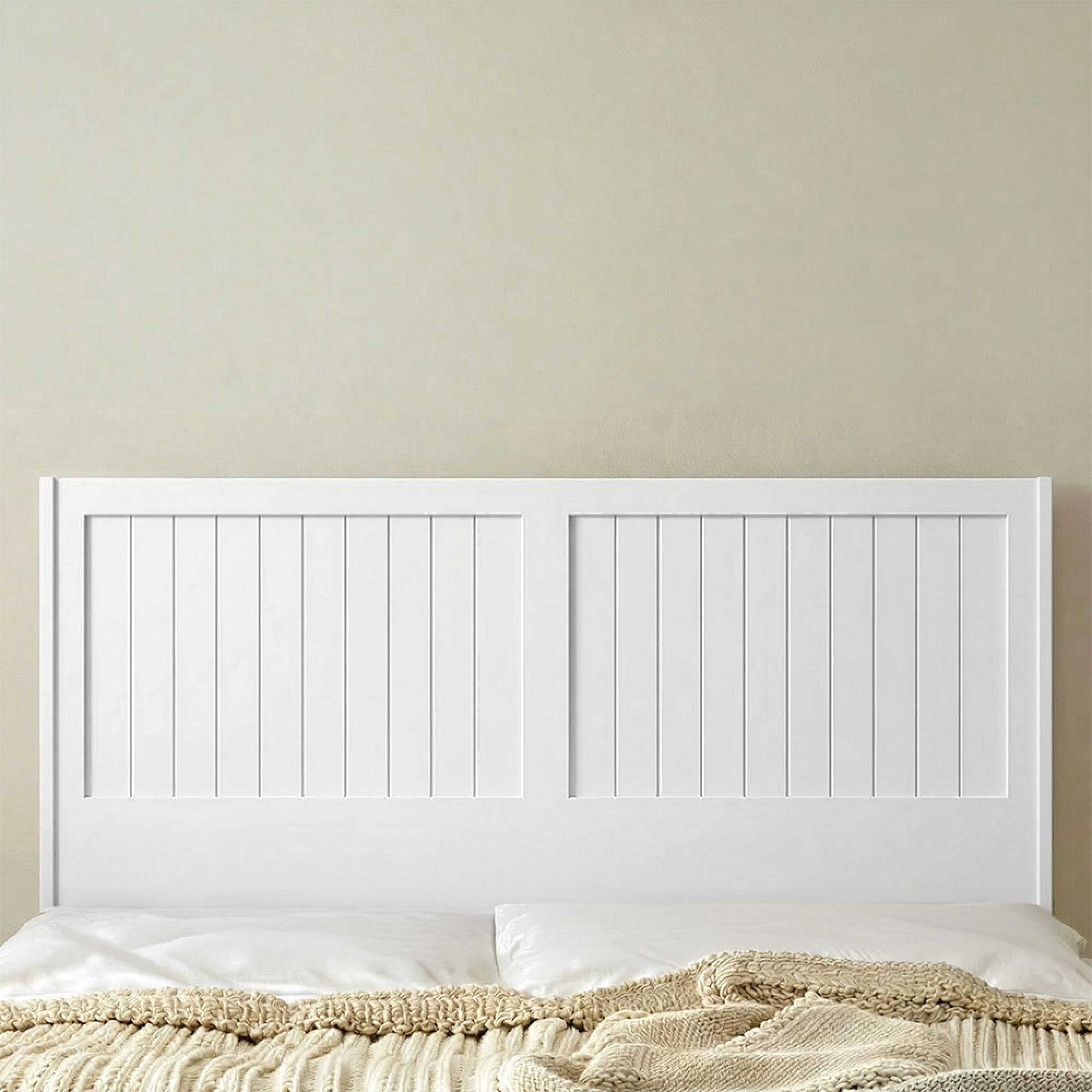 Warwick Headboard - White - Sizes Available