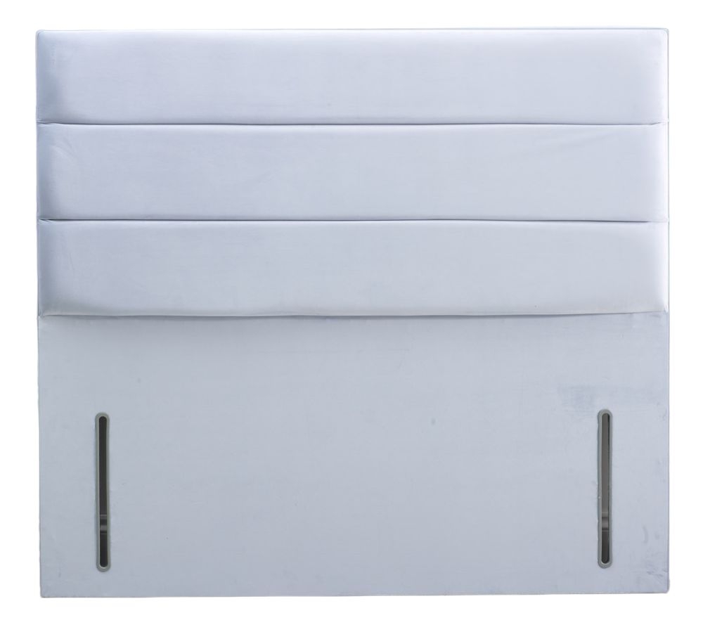 Artisan 3 Panel Horizontal Headboard - Blue Fabric - Sizes Available