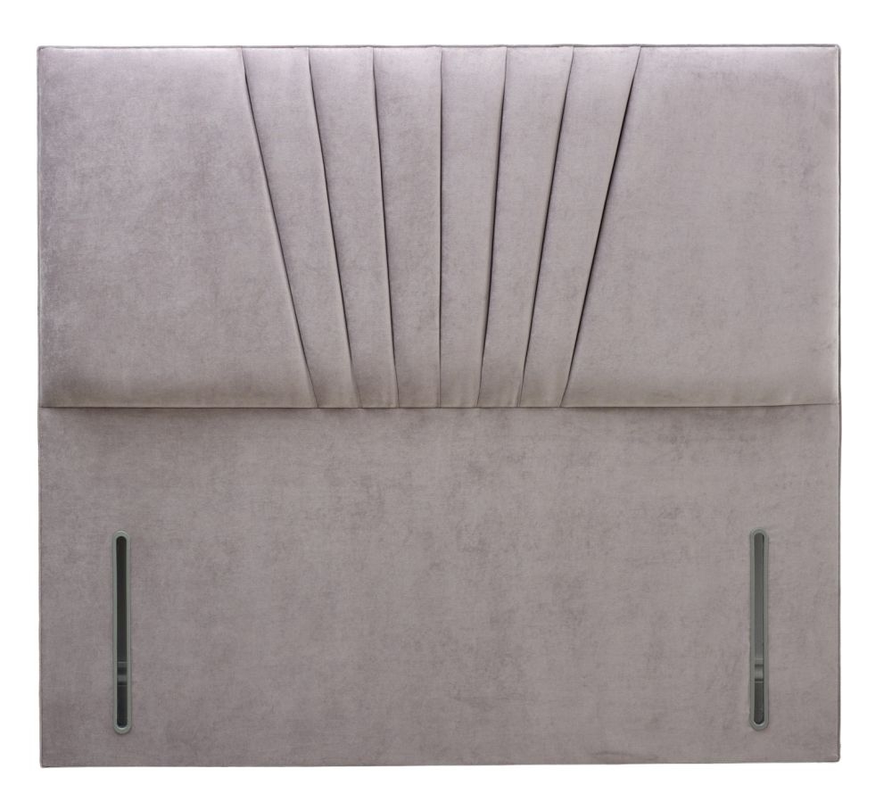 Artisan Decor Headboard - Grey Fabric - Sizes Available