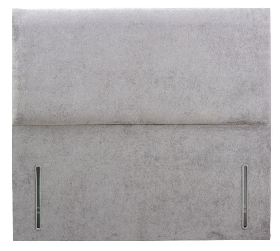 Essentials Plain Headboard - Grey Fabric - Sizes Available