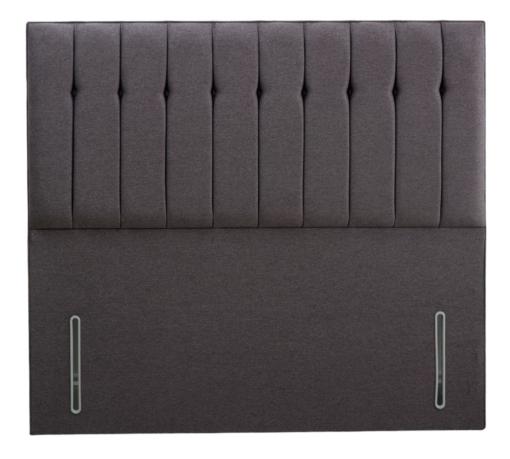 Essentials Tasten Headboard - Grey Fabric - Sizes Available