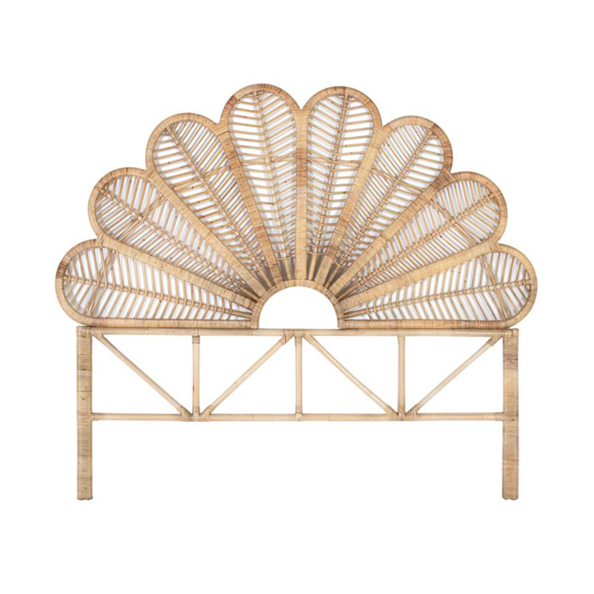 Kachaliya Headboard - Natural Rattan - Large - 180cm