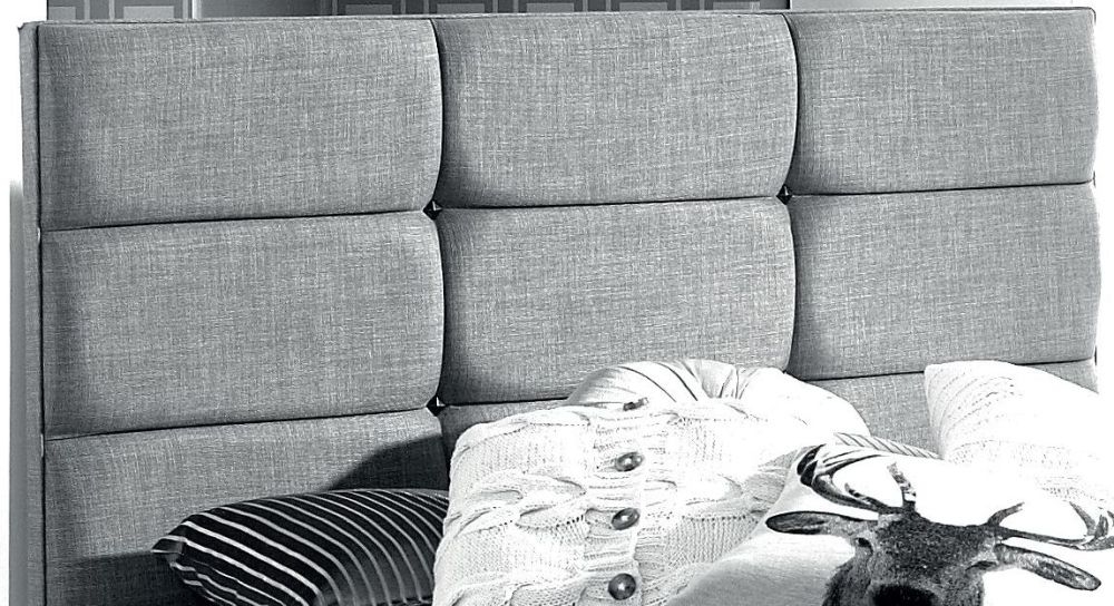 Sopor Rochester Headboard - Grey - Sizes Available