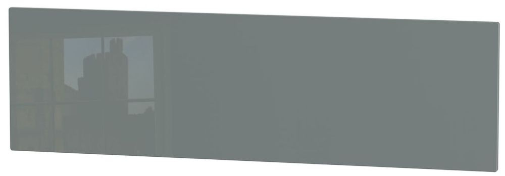 Knightsbridge Headboard - Grey Gloss - Sizes Available