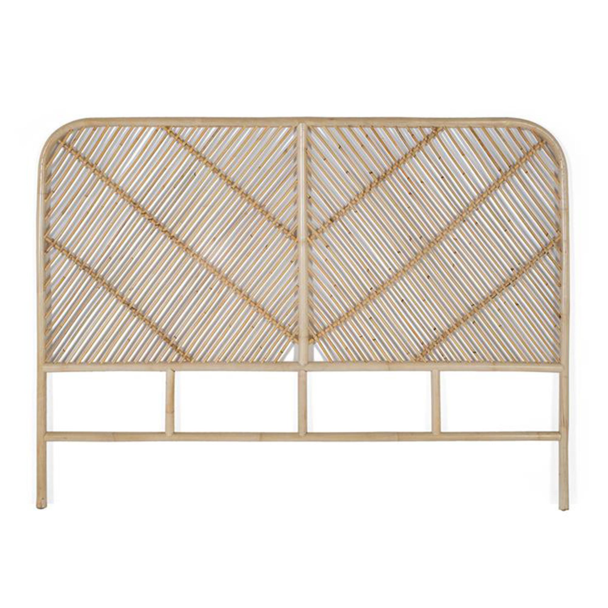 Pruteni Headboard - Natural Rattan - Large - 165cm