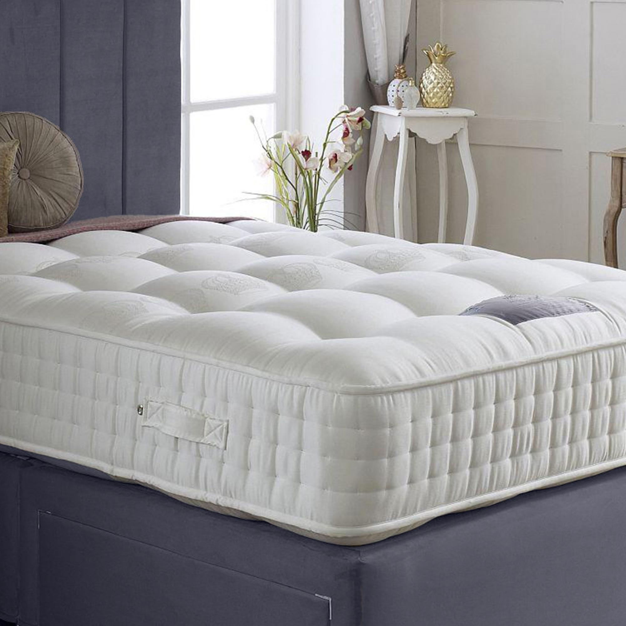 Natural Royal Crown Mattress - 3000 Pocket Spring - Sizes Available