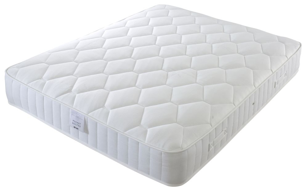 Essentials Mattress - Pocket Quilted 1000 - Sizes Available