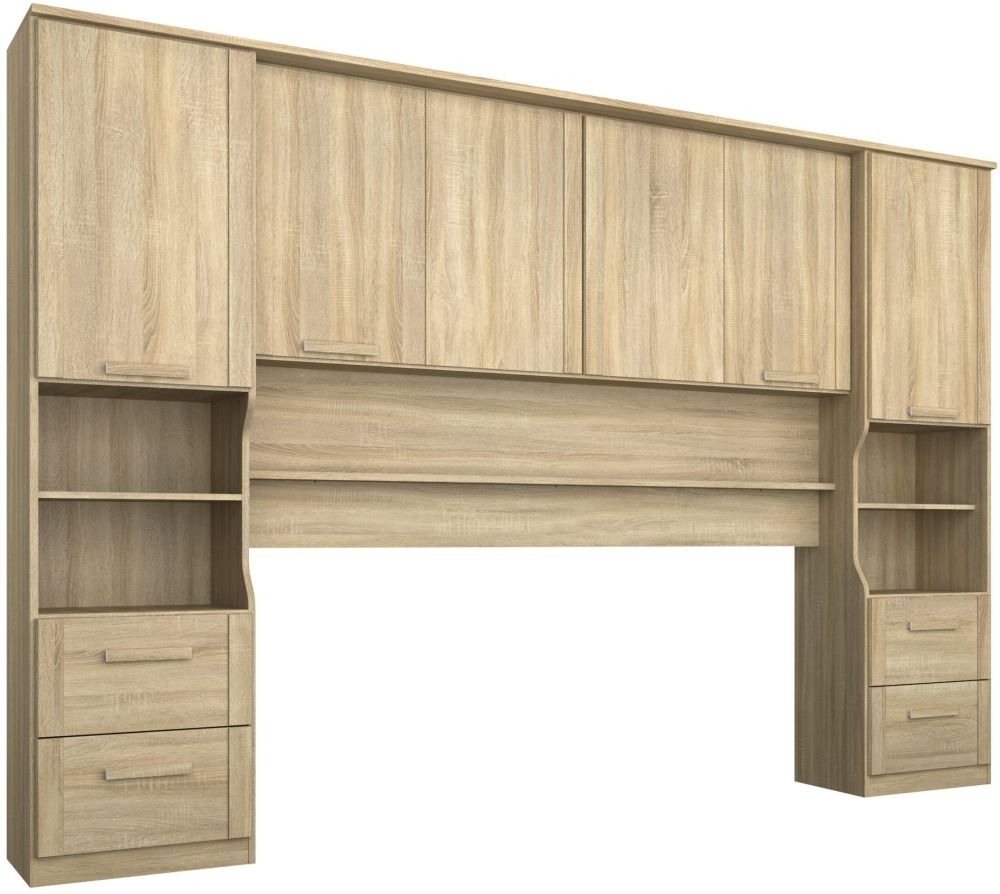 Rauch Rivera Sonoma Oak Overbed Unit - Variation Available