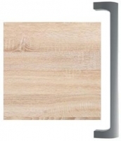 Wiemann Luxor 3+4 Rustic Oak Finish 725 with Chrome Handle