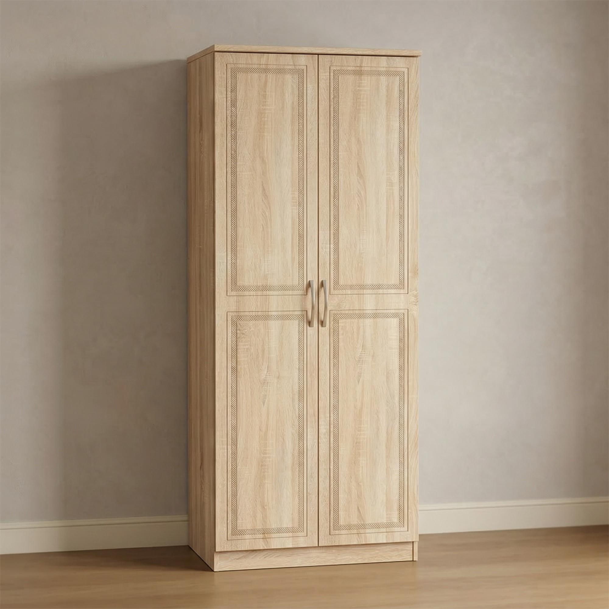 Dorset Wardrobe - 2 Door - Plain - Oak