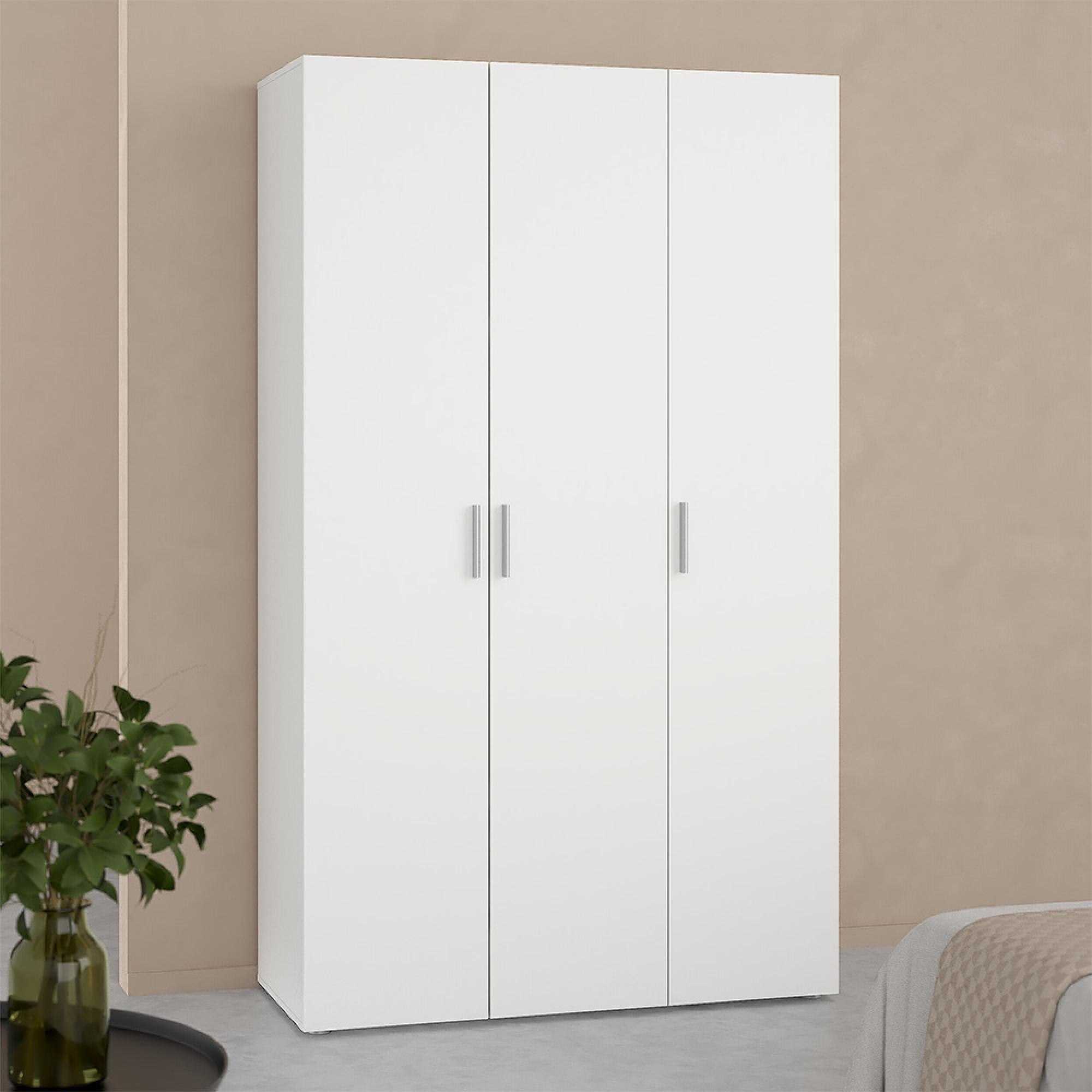 Pepe Wardrobe - 3 Door - White
