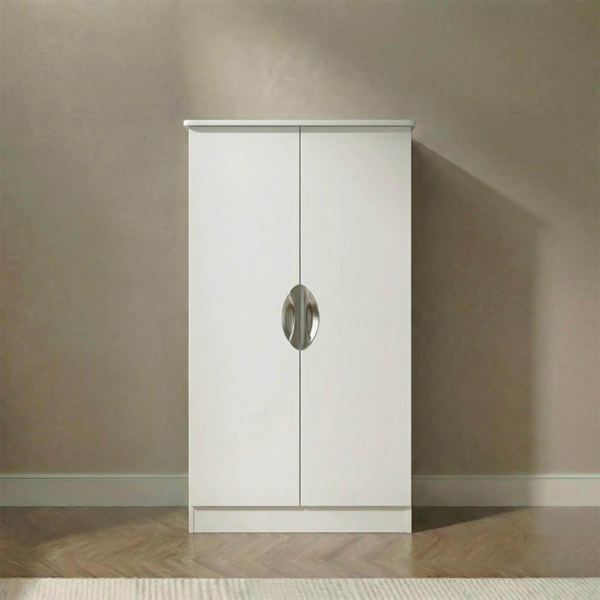 Camden Wardrobe - Midi - White Gloss