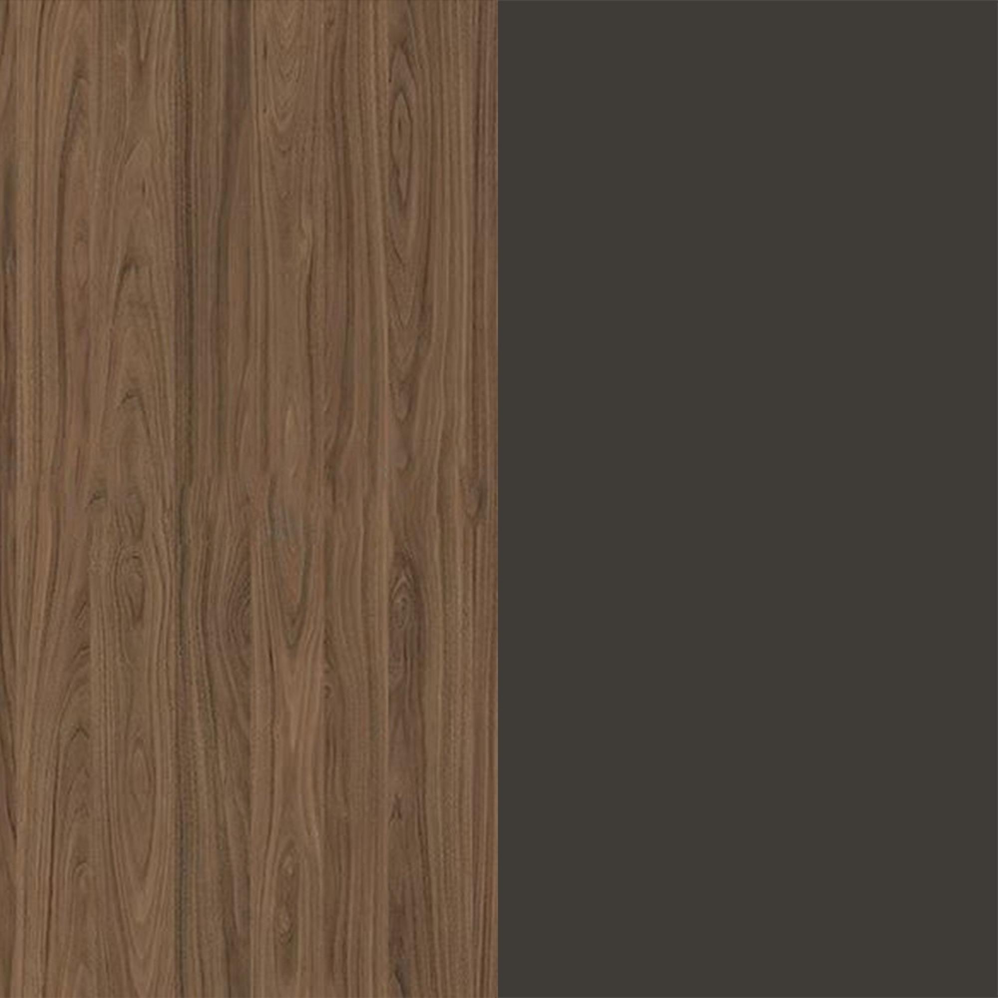 Carini Walnut Front and Graphite Base