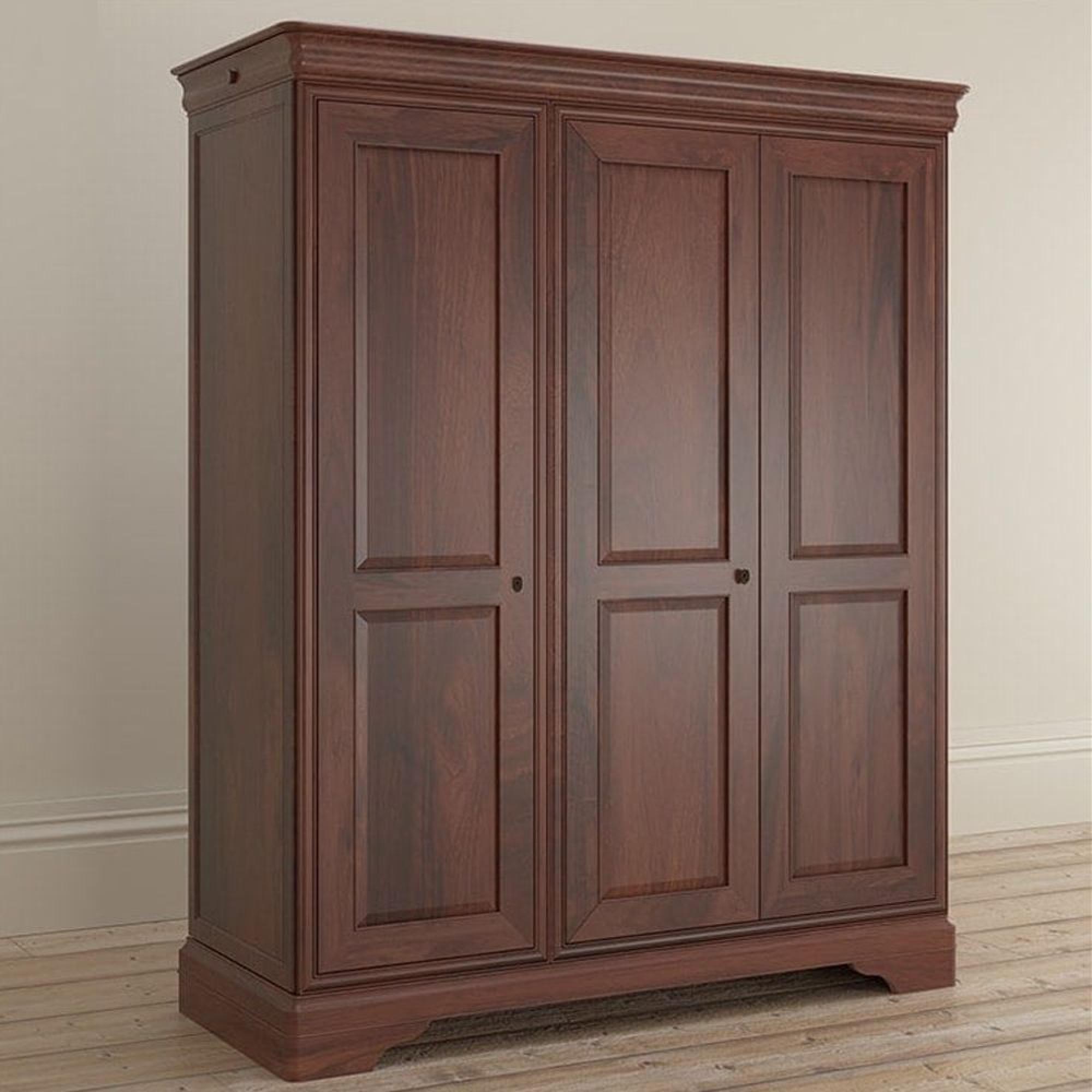Antoinette Triple Wardrobe - 3 Door - Cherrywood