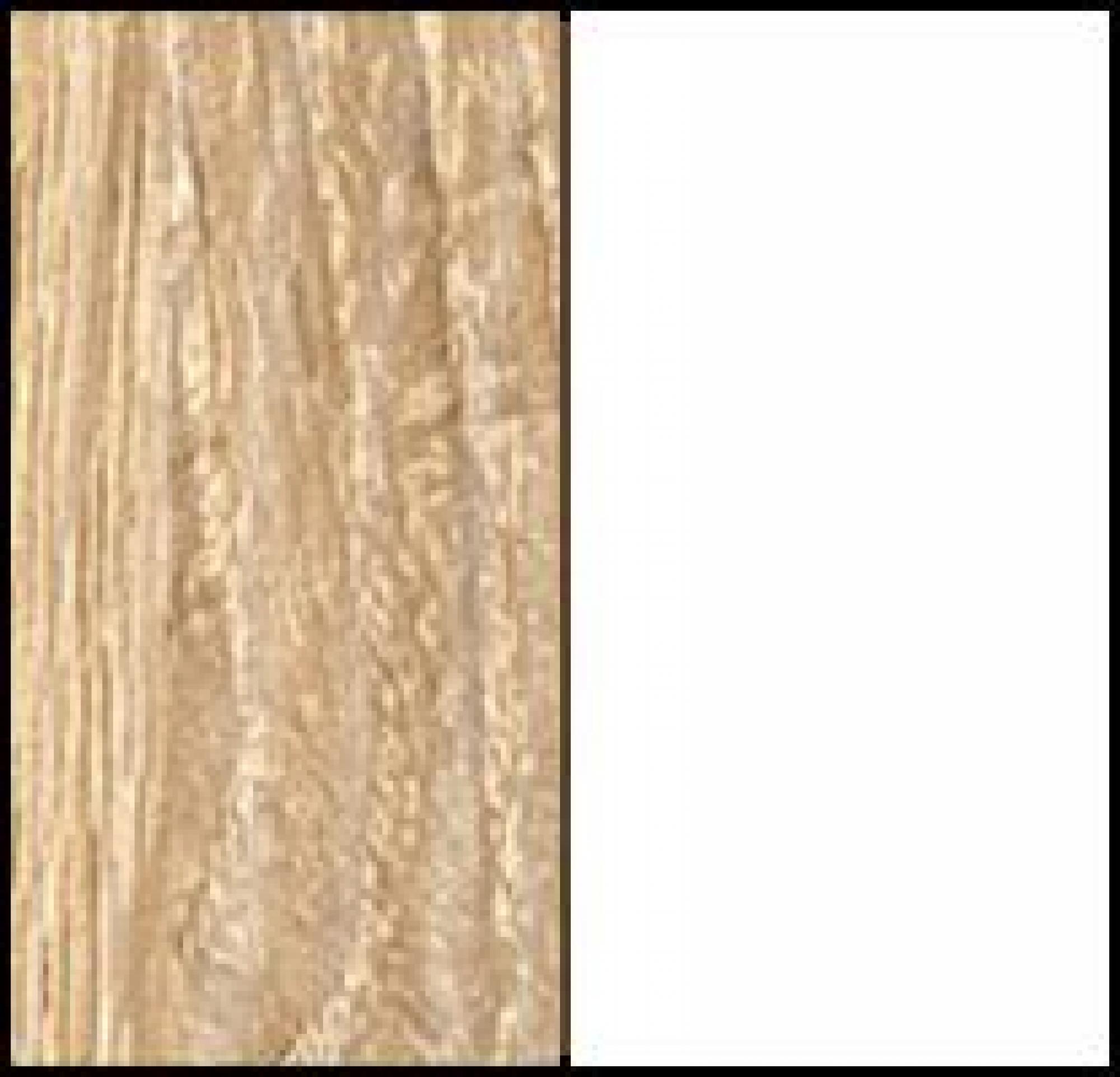 Sonoma Oak Carcase and Alpine White Front with Carcase Color Short Handle A511D