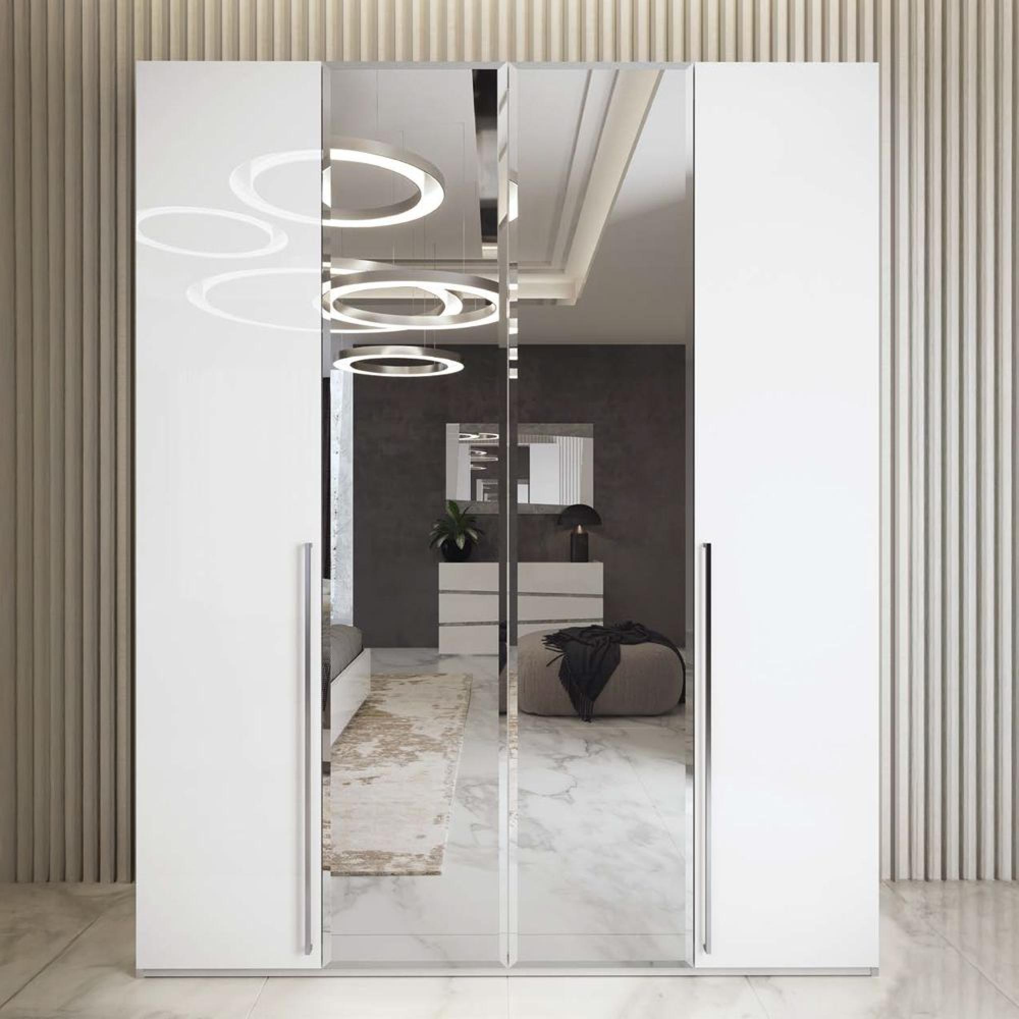 Alba Italian Wardrobe - White