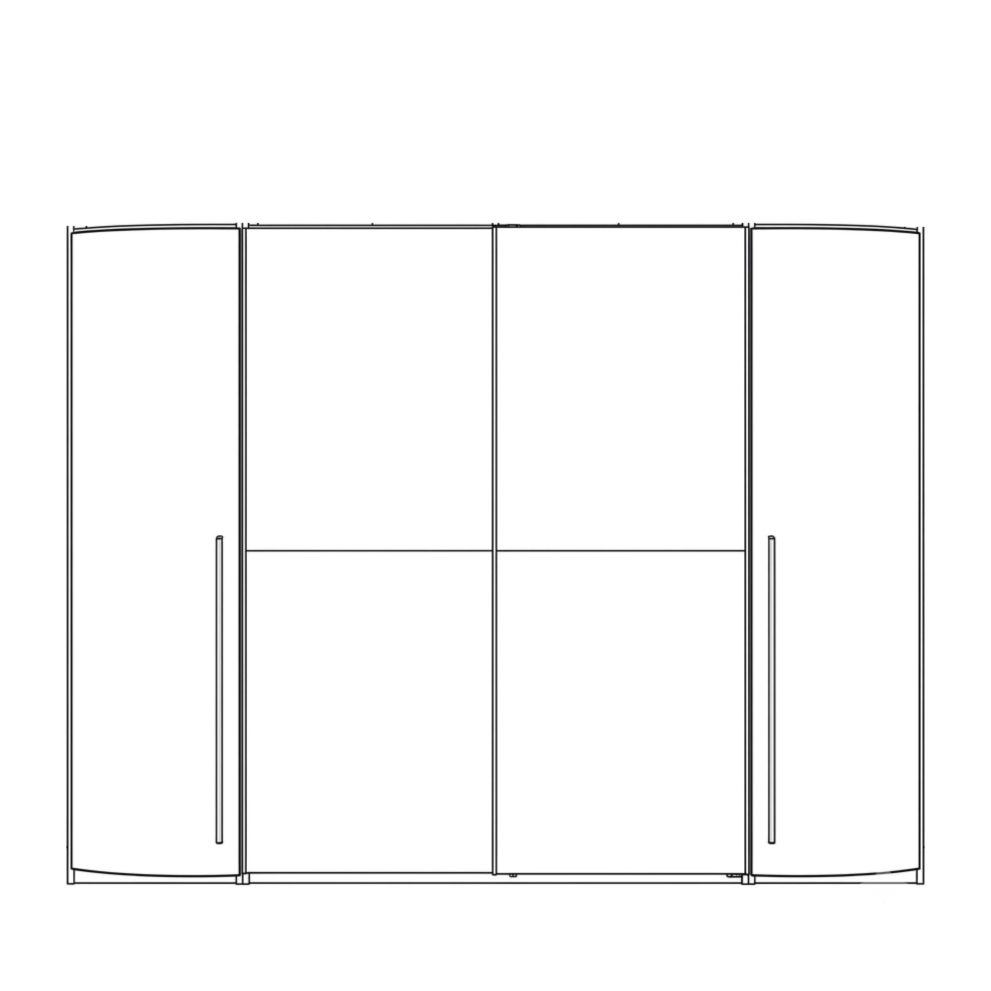4 Door Wardrobe