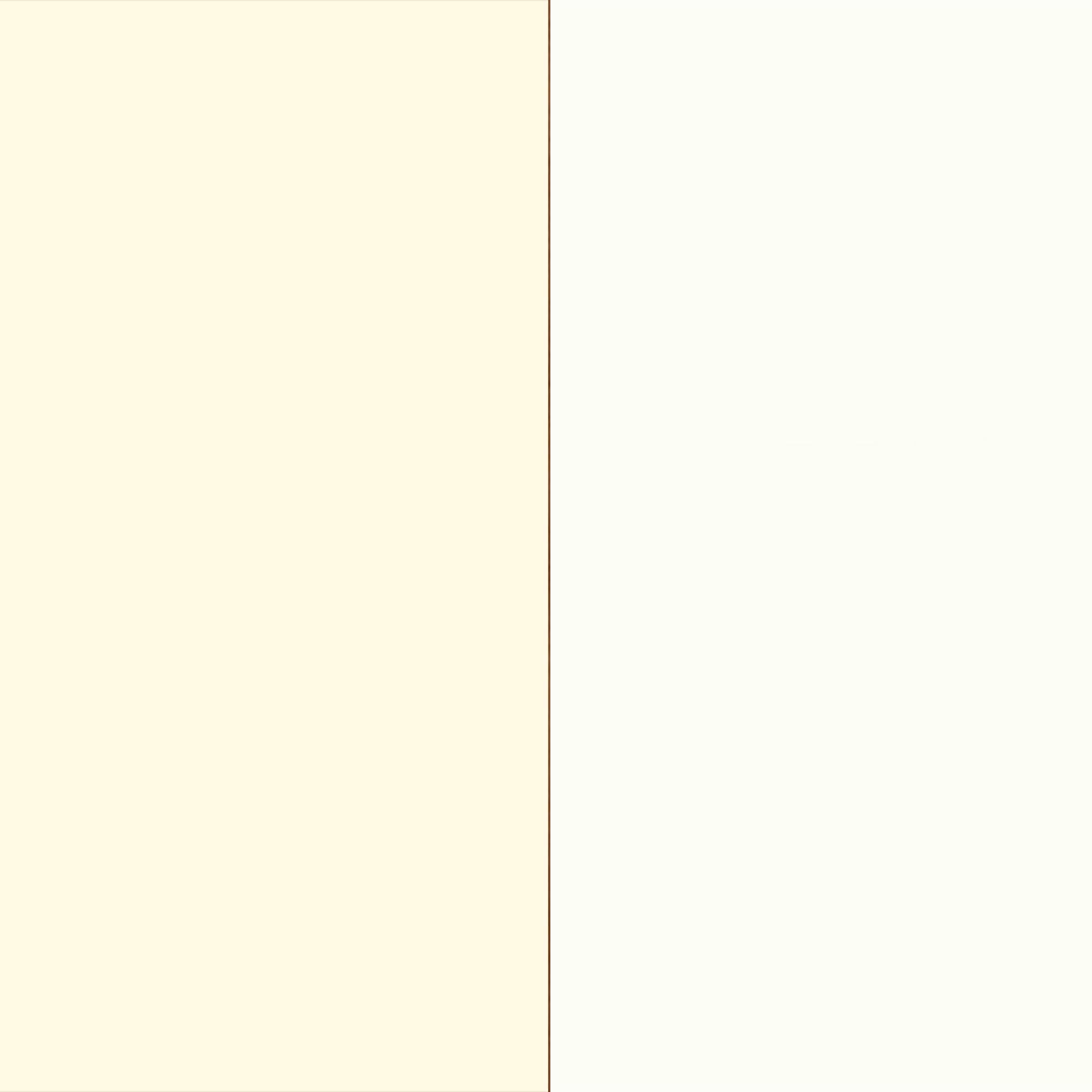 Cream Gloss Front and White Base