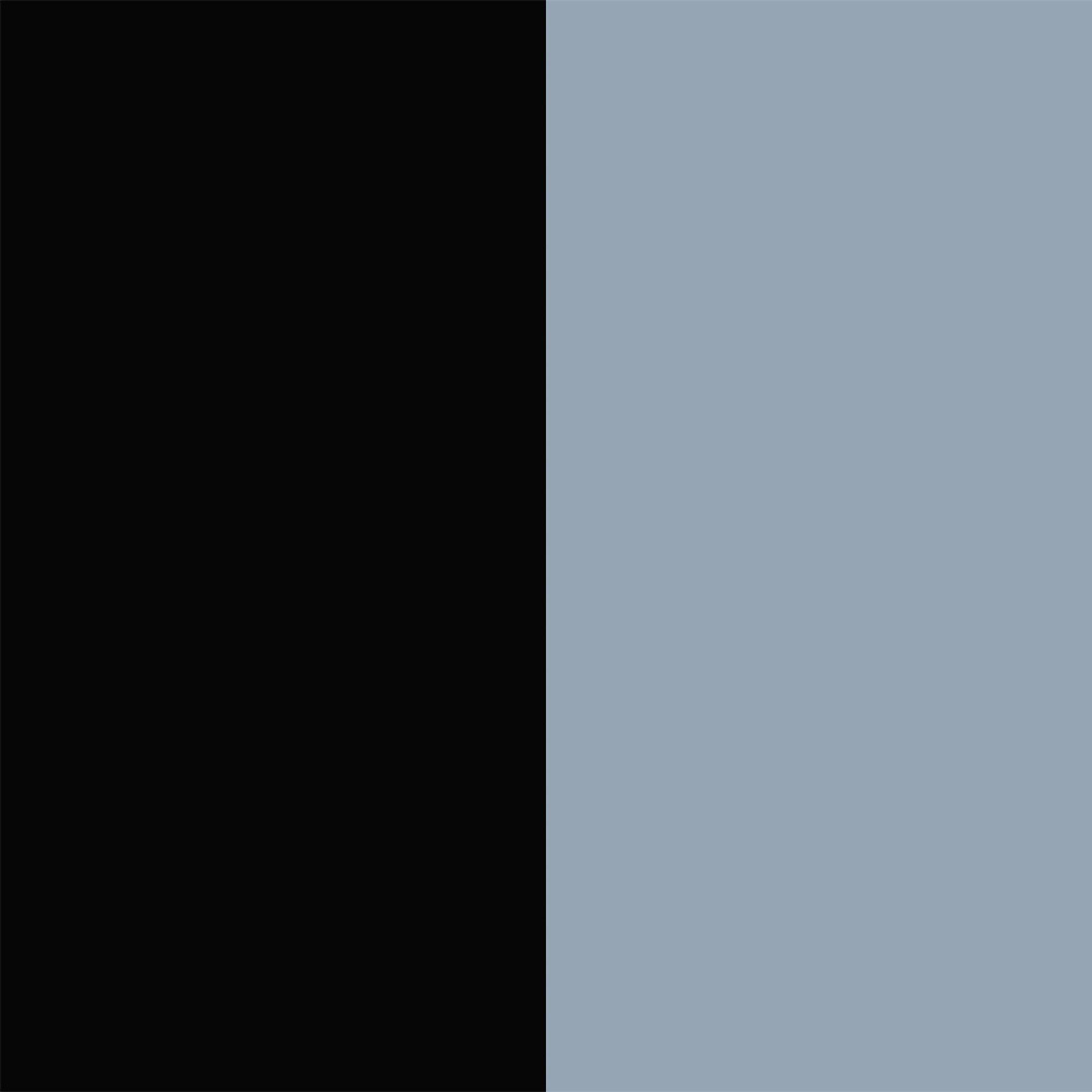 Black Gloss Front and Denim Base