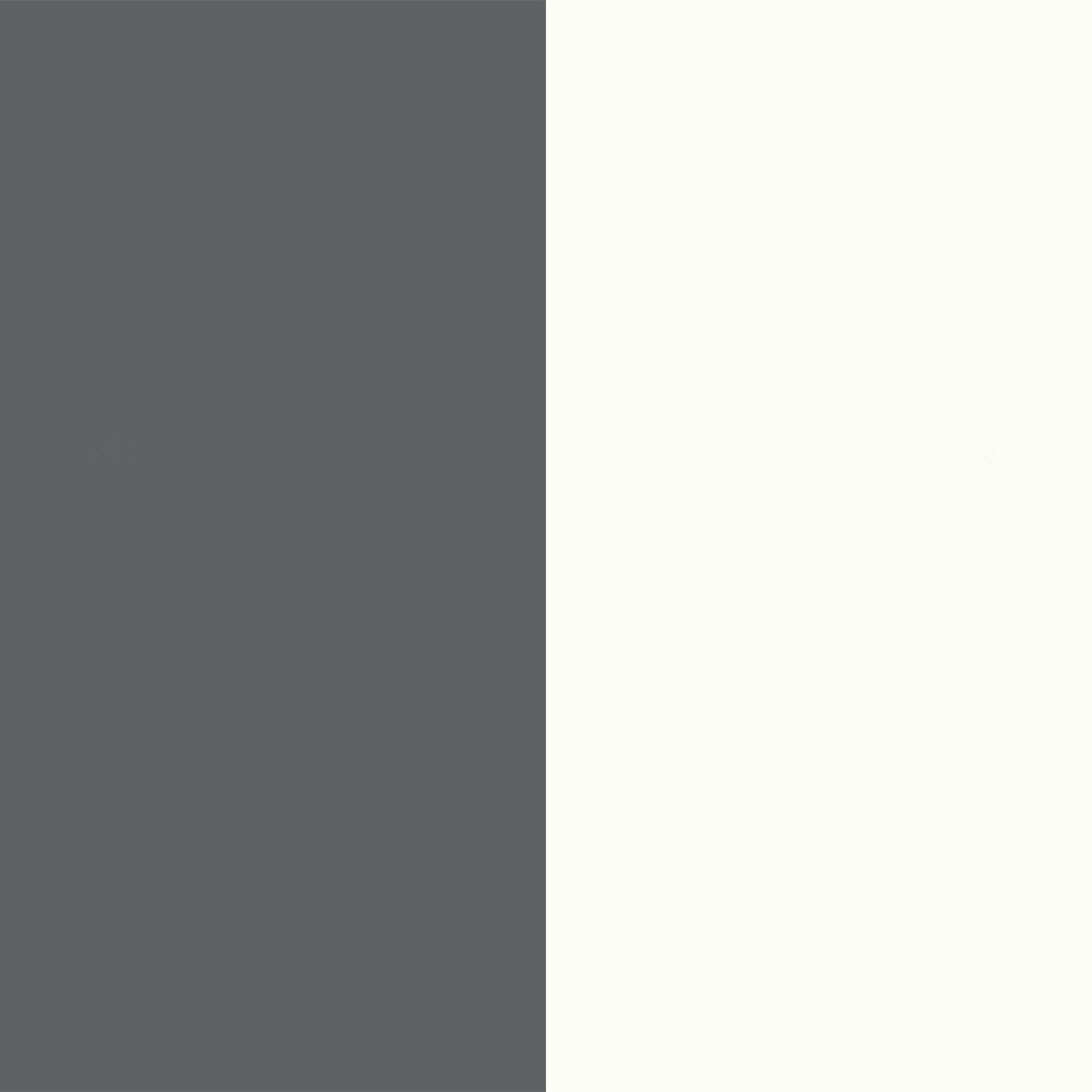 Grey Gloss Front and White Base