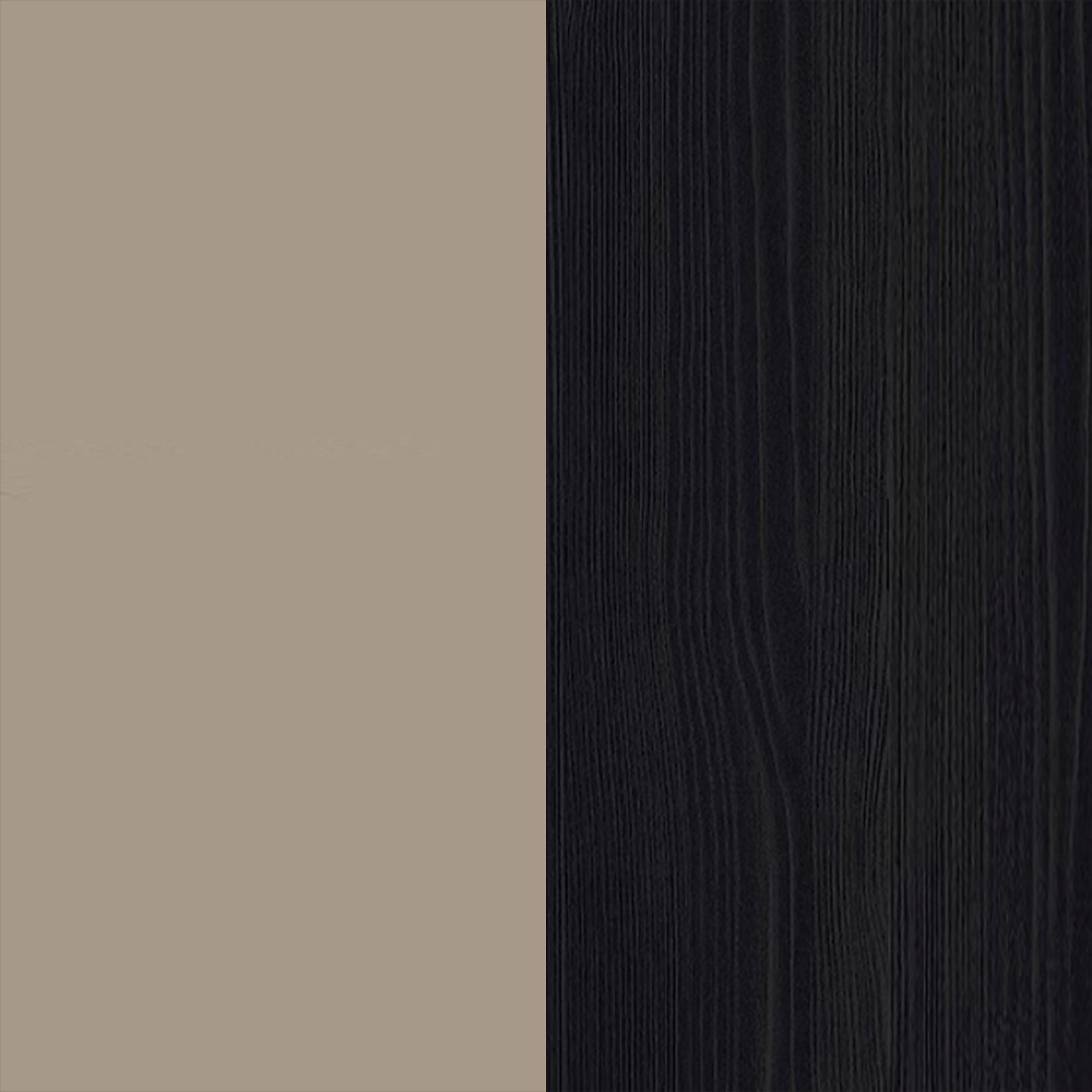 Mushroom Gloss Front and Black Base