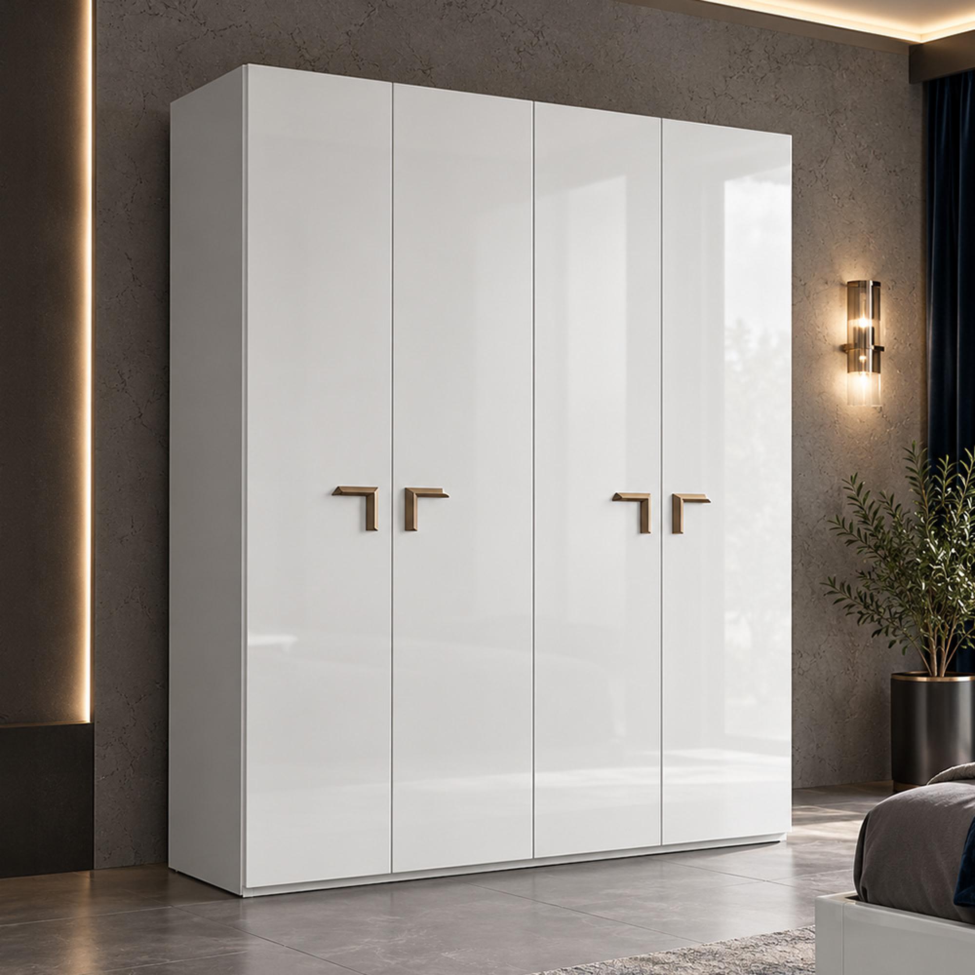 Smart Italian Wardrobe - White