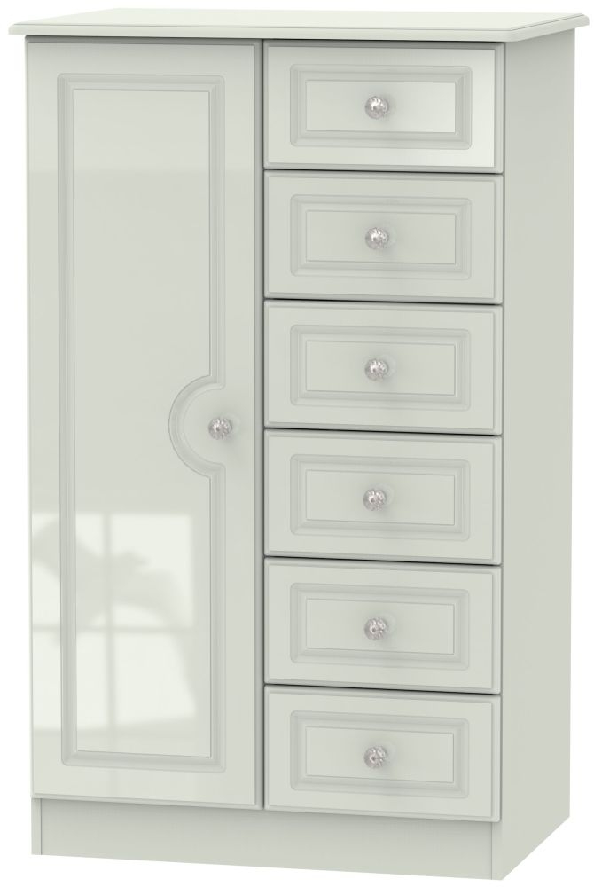 Balmoral Wardrobe - 1 Door - Midi - Cashmere