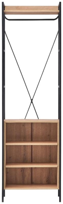 Craven Open Wardrobe - Light Oak