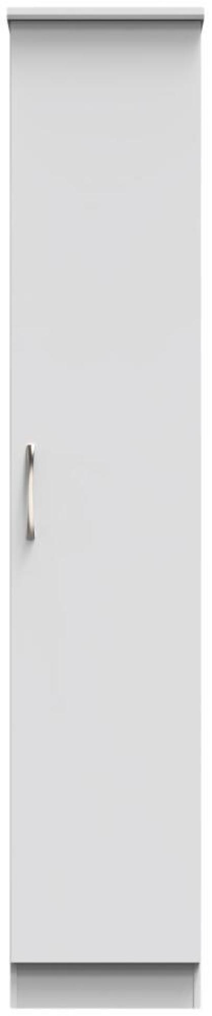 Eve Wardrobe - 2 Door - 2 Drawer - Double - Grey