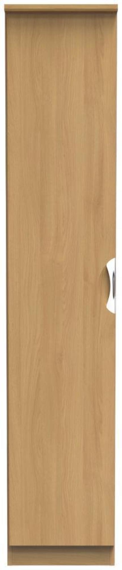 Flora Wardrobe - 1 Door - Single - Oak