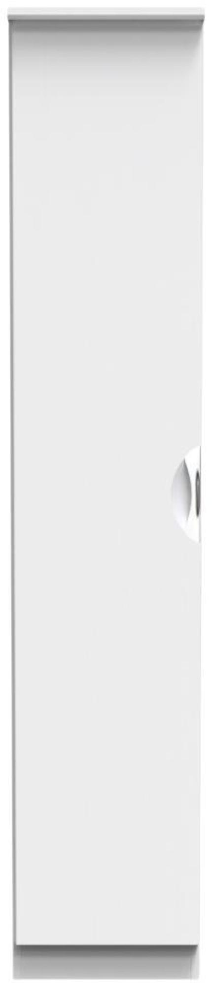 Flora Wardrobe - 1 Door - Single - White