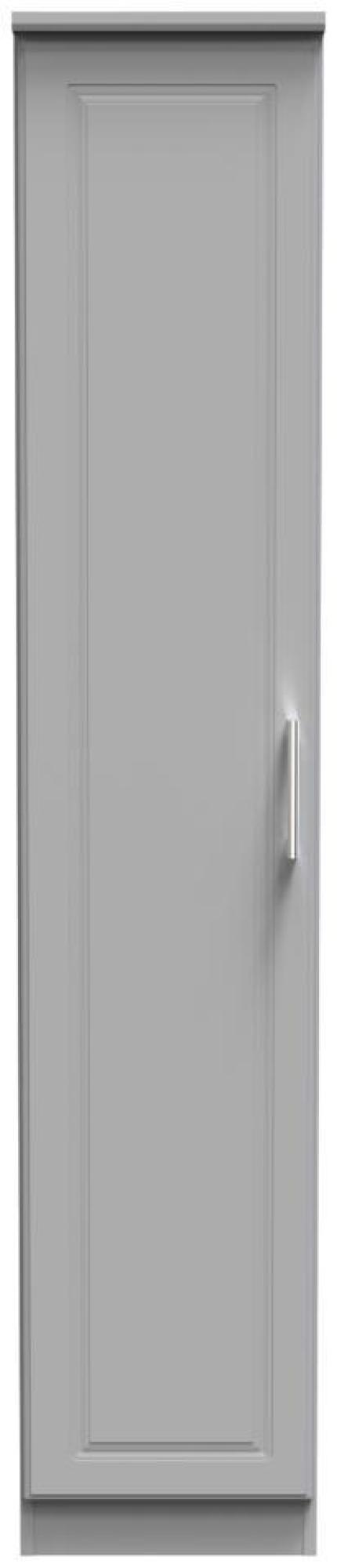 Gina Wardrobe - 1 Door - Single - Grey
