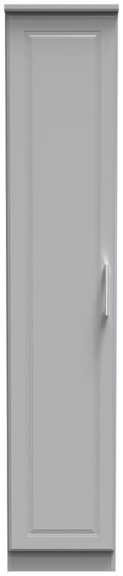 Gina Wardrobe - 1 Door - Single - Grey Ash