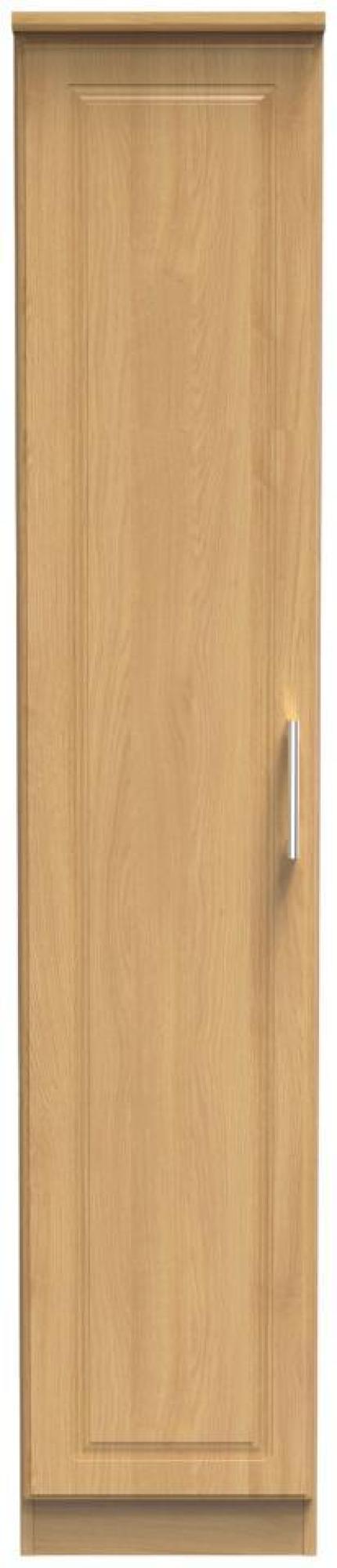 Gina Wardrobe - 1 Door - Single - Oak