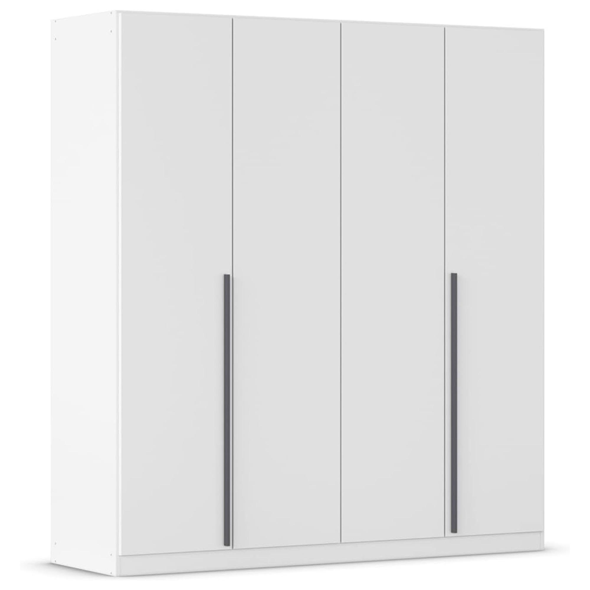 Alba Wardrobe - 181cm - 4 Door - Alpine White