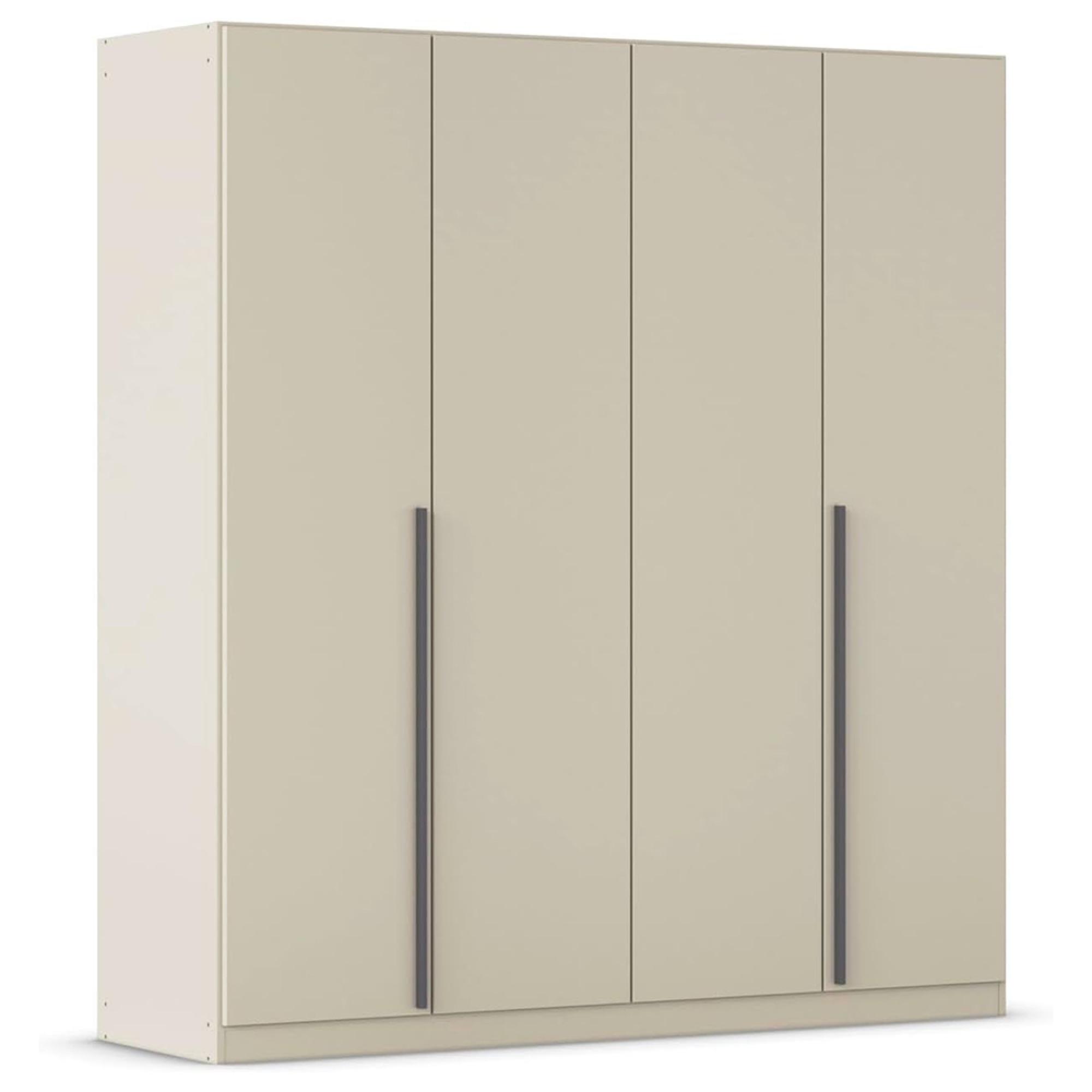 Alba Wardrobe - 181cm - 4 Door - Champagne