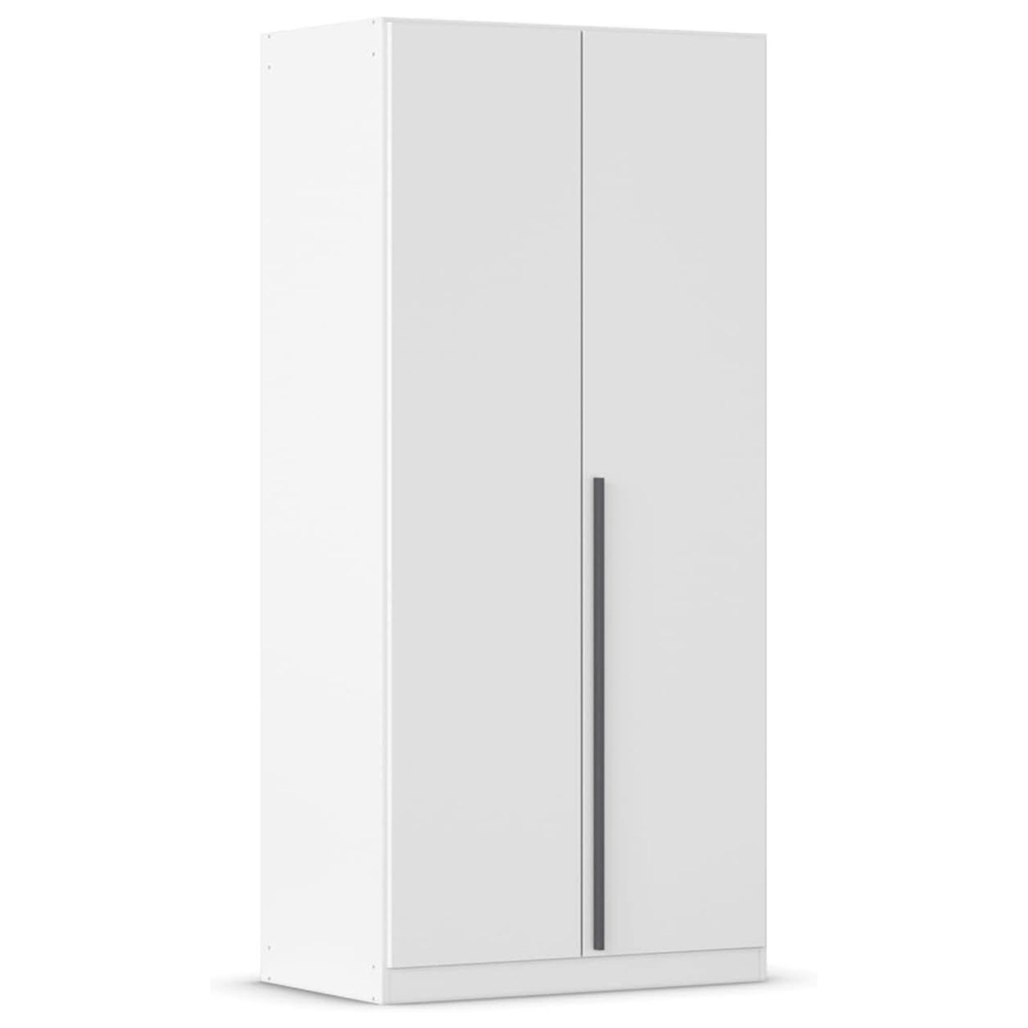 Alba Wardrobe - 91cm - 2 Door - Alpine White