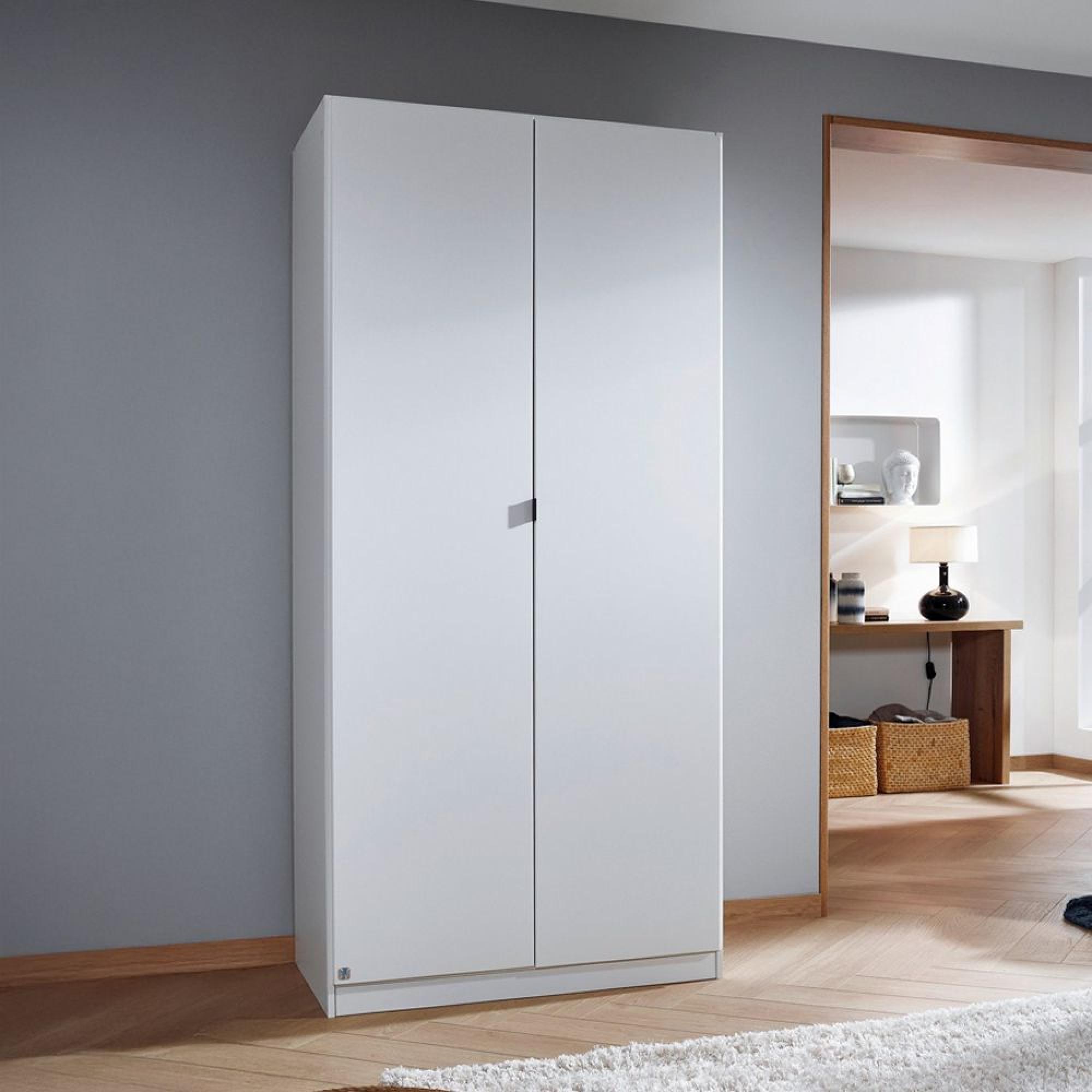 Ontario Wardrobe - 91cm - 2 Door - Alpine White