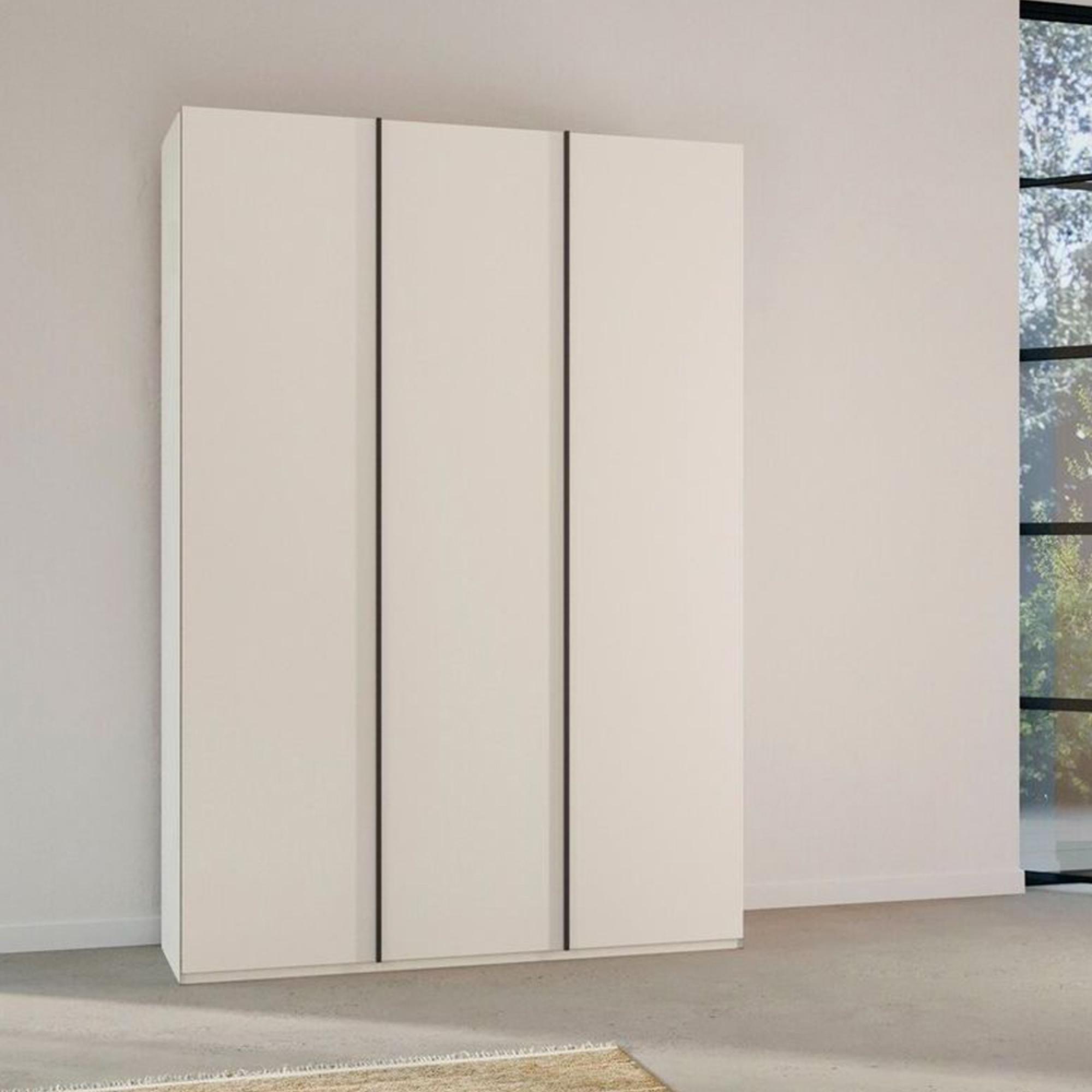 Skat Meridian Wardrobe - 151cm - 3 Door - Alpine White