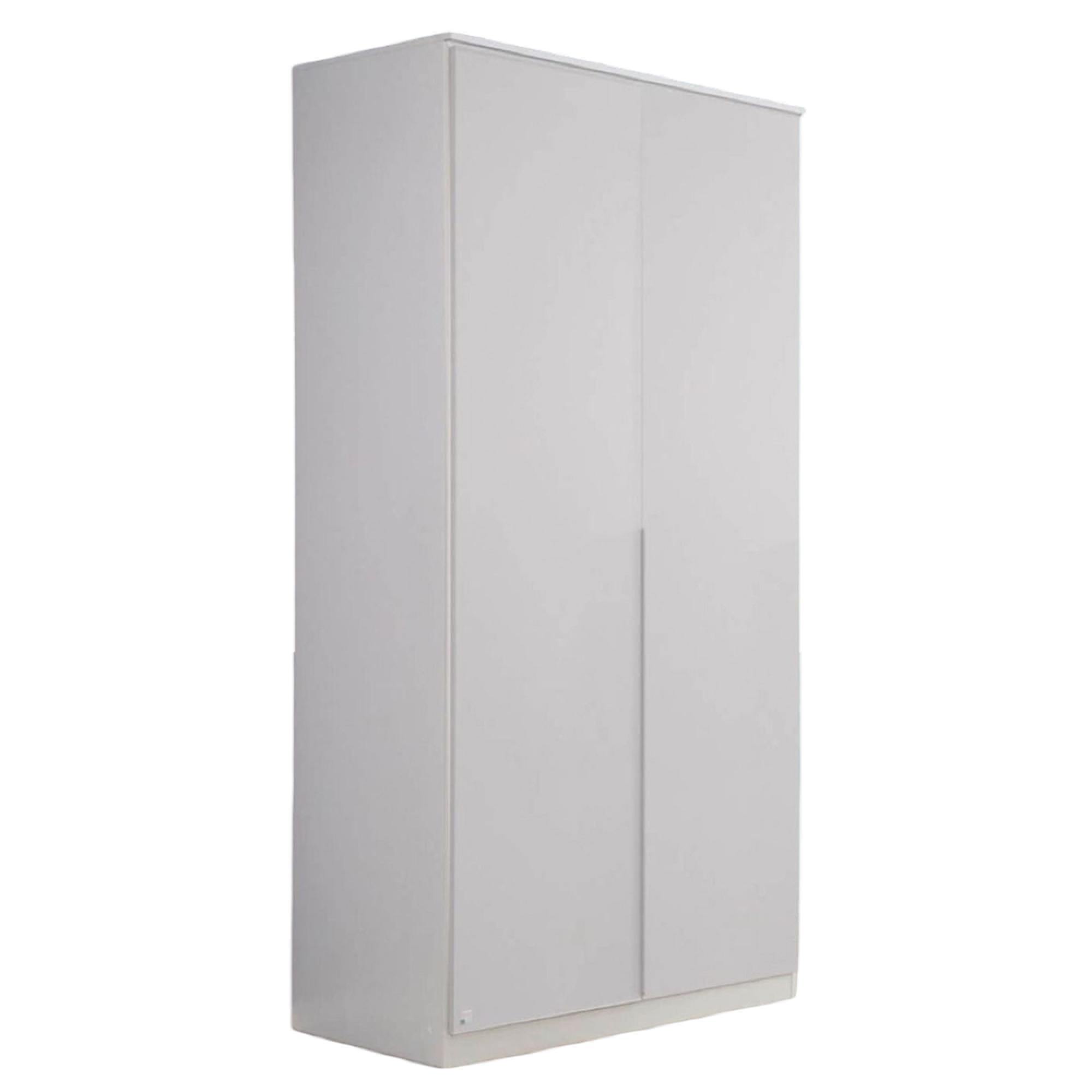 Texas Wardrobe - 91cm - 2 Door - Alpine White