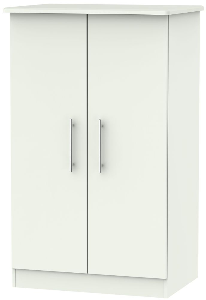 Sherwood Midi Wardrobe - Porcelain