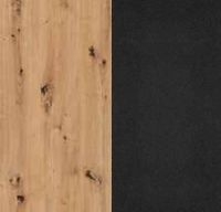 Rauch Celle Artisan Oak Carcase with High Polish Effect Grey Front AD693