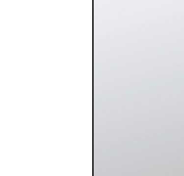 Alpine White Carcase with Mirror Front A008C