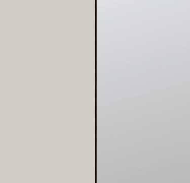 Silk Grey Carcase and Front with Mirror Application A009C