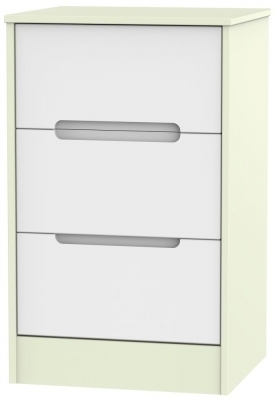 White Front and Cream Base Unit