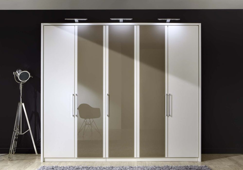 Berlin Wardrobe - Glass Door - Variation Available