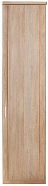 Luxor 3+4 Wardrobe - Single Door - Rustic Oak - RH