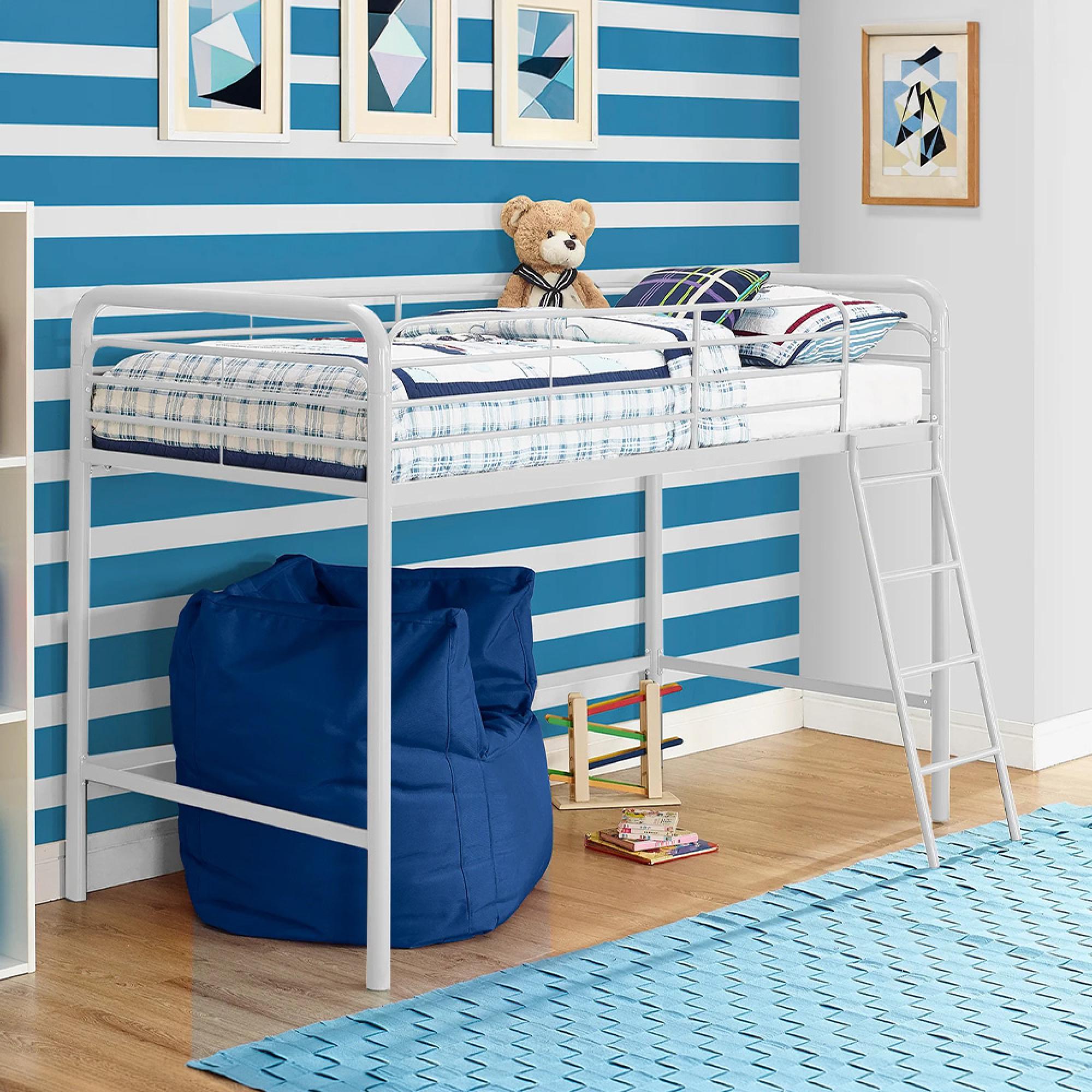 Bunk Bed - Single Midsleeper - White - 4036128UK