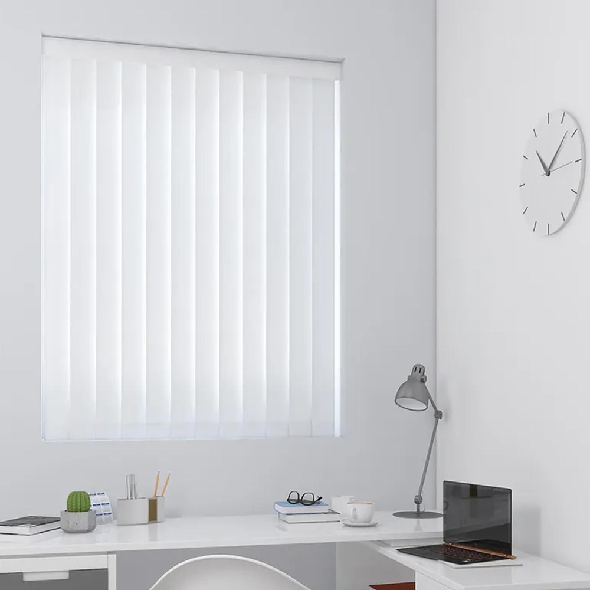 Clearance - Brooklyn Vertical Blind - White - FSS14341